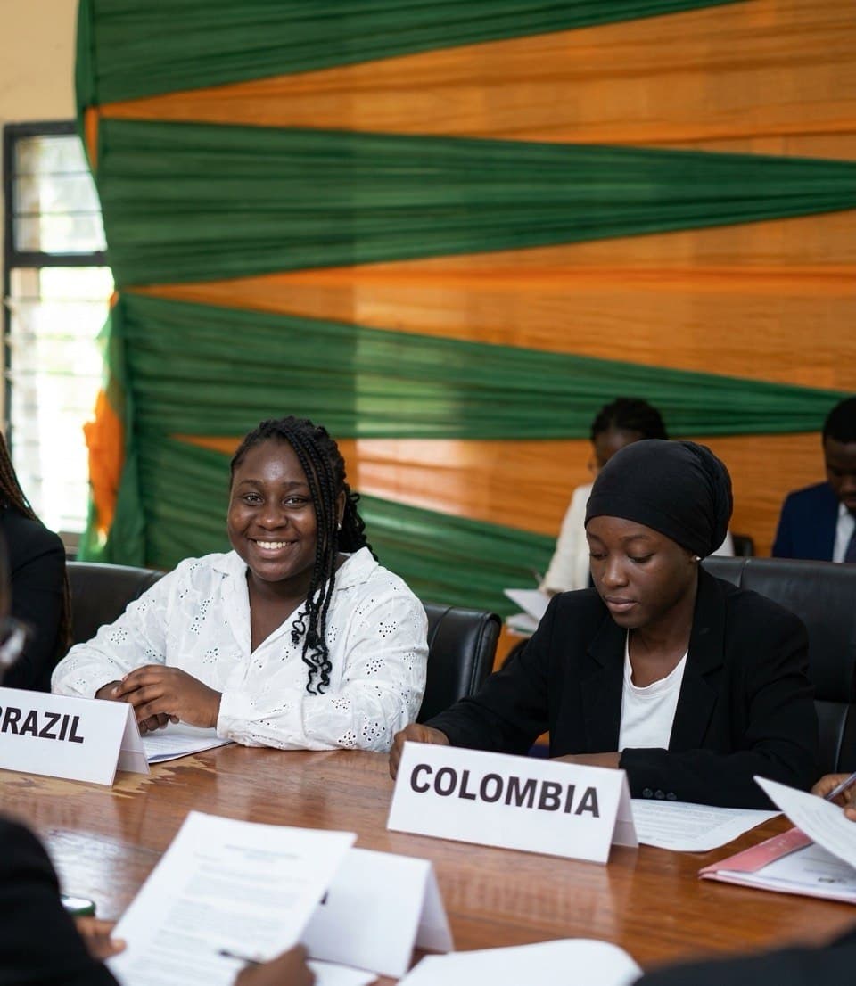 Delegates in session at a NOGMUN conference